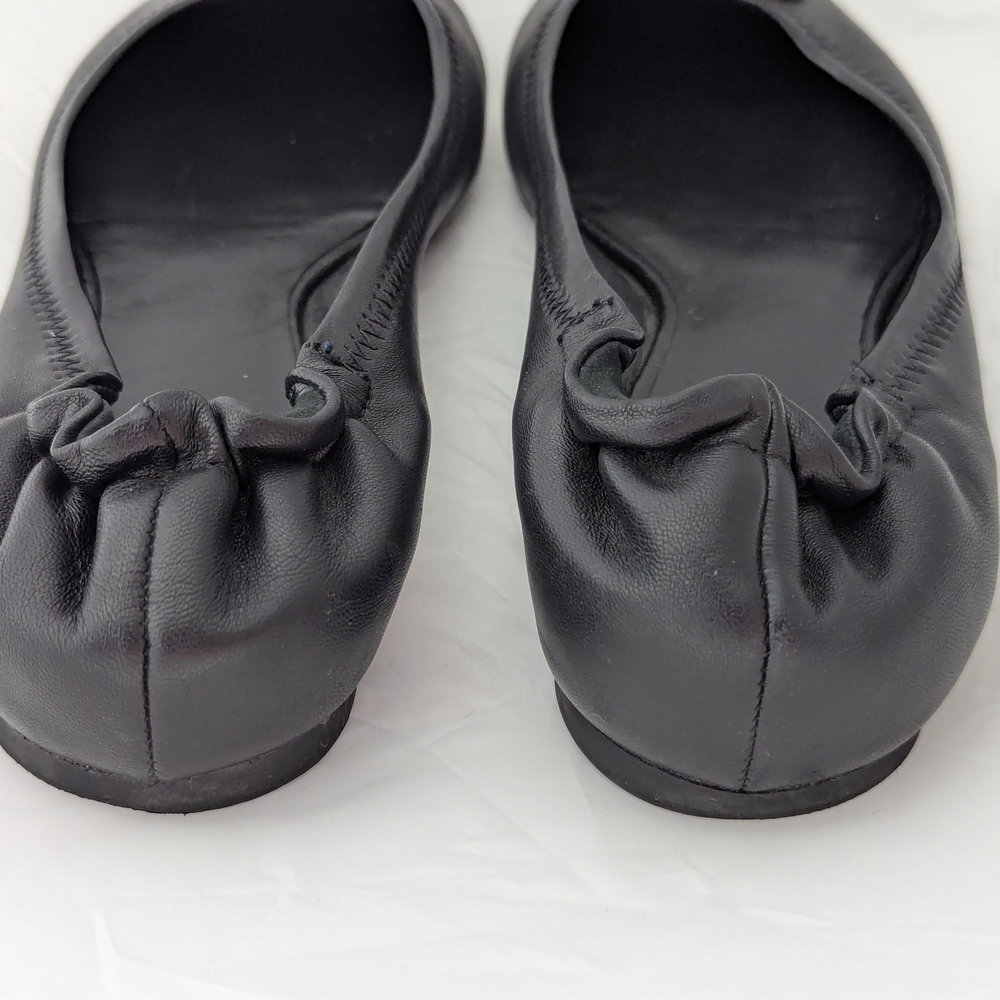 Tory Burch 2006 Reva Ballet Flats w/Gold Logo Medallion - Sz 7M GREAT Condition! - Picture 6 of 11